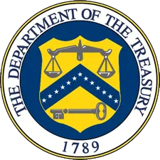 the-department-of-treasury-logo the department of treasury logo